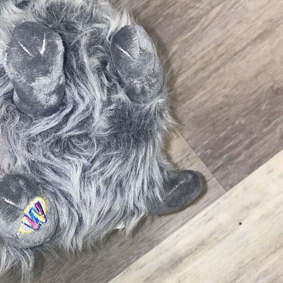 Webkinz Stuffed Angora Gray Bunny Rabbit Toy Animal Ganz no code 8" - Picture 4 of 6